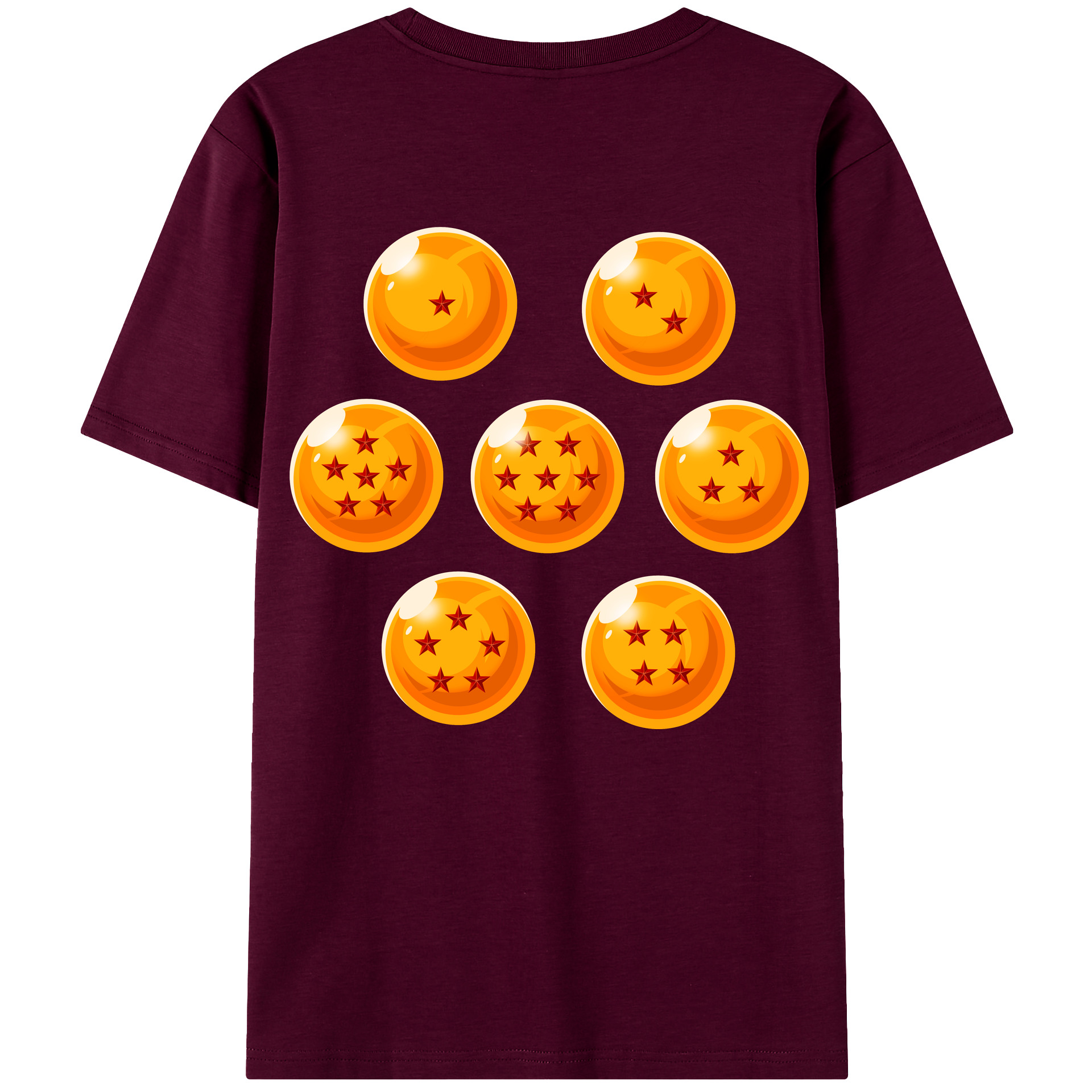 （画像用） ドラゴンボール DRAGON BALL レディース半袖Tシャツ(バックプリント)